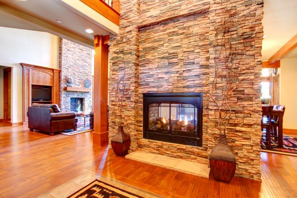 Stone Hearth Installation in Colorado Springs