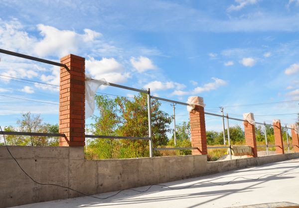 Brick Pillar Installation in Colorado Springs